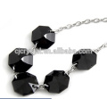 Wholesale octagon glass beads for necklace